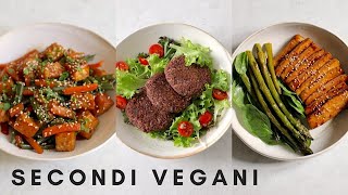 SECONDI VEGANI » Alternative facili veloci e gustose [upl. by Raphaela]