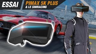 ESSAI DU PIMAX 5K PLUS EN SIMRACING [upl. by Ainet]