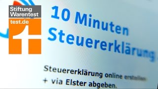 Test Steuererklärung in 10 Minuten  Was OnlineSteuersoftware leistet [upl. by Mourant]