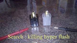 Killing LED Hyper Flash  Flasher Relay Modification [upl. by Annahoj616]