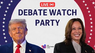 LIVE Trump and Harris presidential debate watch party [upl. by Adriene]