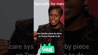 Specially for men pls understand Michelle Obama ytshortsviralshortsfeed2024 [upl. by Ellekim312]