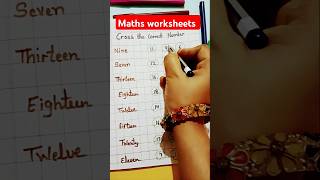 Maths worksheet ideas for lkg [upl. by Carlye]