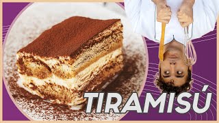 Como hacer tiramisu fácil  Receta autentica de Italia [upl. by Liebermann]