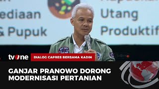 Strategi Ganjar Tingkatkan Produksi Pangan amp Kemandirian Pangan Juga Pendapatan Petani  tvOne [upl. by Yentiw]