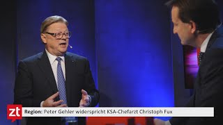 Peter Gehler widerspricht KSAChefarzt Christoph Fux  100 Sekunden Freitag 23 Juli 2021 [upl. by Boru]