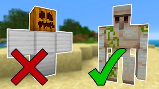 New Iron Golems addon in Minecraft PE [upl. by Berkly]