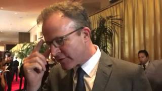 Spotlight director Tom McCarthy chats on Hollywood Film Awards red carpet [upl. by Malsi455]