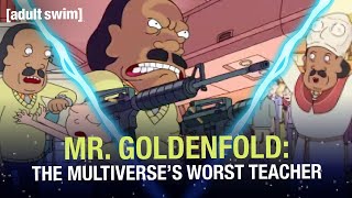 Mr Goldenfold The Multiverses Worst Teacher  Rick and Morty  adult swim [upl. by Cooe]