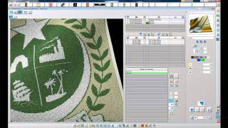 EAT CADCAM textile software  Terry Towel Jacquard Process [upl. by Najtsirk576]