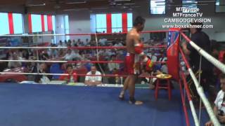 Boxe Pieds Poings Chey Kosal vs Slimane P 20121126mp4 [upl. by Zedekiah]