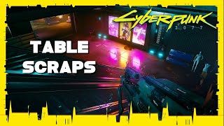 Cyberpunk 2077 Reported Crime Table Scraps  Location North Oak [upl. by Greenwell840]