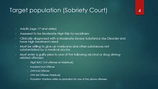 Sobriety Court A Path to Treating Addiction for Repeat DUI Offenders [upl. by Klemens166]