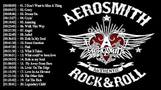 Aerosmith Greatest Hits Playlist 2023  Best Classic Rock Songs Of Aerosmith [upl. by Akiner]