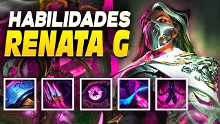 😱NUEVA CAMPEONA RENATA GLASC🌟¡HABILIDADES y GAMEPLAY REVELADO SKIN RENATA ALMIRANTE [upl. by Sik989]