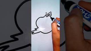 How to draw donut 🍩 dash howtodraw kidsdrawing shorts PalakEducationArts [upl. by Briant63]