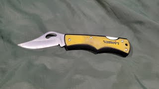 Lansky folding knife review [upl. by Kyriako761]