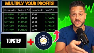 How I Use a Trade Copier to Trade Multiple Prop Accounts Full Tutorial [upl. by Cleland]