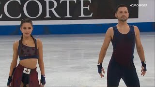 2024 Worlds Lilah FEAR  Lewis GIBSON GBR Free Dance 23032024 [upl. by Enutrof]