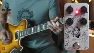 Mythos Pedals Herculean v2 overdrive  demo by RJ Ronquillo [upl. by Odin]