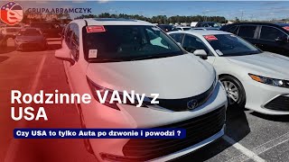 Bezwypadkowe Auto z USA  Czy to możliwe  Rodzinne poleasingowe VANY [upl. by Aikemahs]