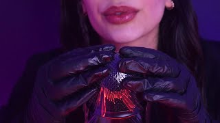 Asmr Mouth Sounds Layered With Saran Wrap [upl. by Ylas]