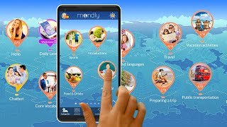 Mondly app  Learn 33 languages [upl. by Aikemit38]