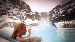 Leukerbad  TVSpot mit Christa Rigozzi und Killian Roten [upl. by Evatsug]