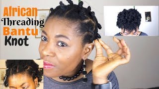 THE 10 MINUTE TWISTED UPDO  Natural Hairstyle [upl. by Natanoj709]