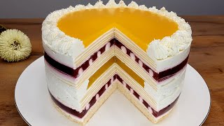 🎄🔥 Der tollste SANFTE Kuchen für das neue Jahr WeihnachtskuchenRezept ohne Ofen [upl. by Mcgannon779]