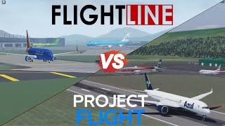 Flightline vs Project Flight  Which is the Best [upl. by Ahsats]