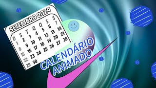 17924  calendário animado 👉 dias da semana 👉quantas semanas [upl. by Coward856]