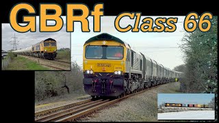 GBRf Class 66 Railfreight Variety in 20222023 4K [upl. by Haldis]