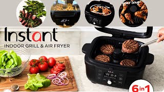 Instant Pot 6in1 Air Fryer and Indoor Grill  From the Makers of Instant Pot  6in1 Air Fryer [upl. by Sinai]