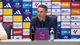 Rueda de Prensa Real Oviedo vs SD Eibar [upl. by Nylareg]