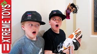 Wild Doll Returns Sneak Attack Squad Crazy Toy Nerf Battle Spookyfest Part 2 [upl. by Sol]