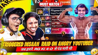 Triggered Insaan Raid On Angry Youtuber 😈 After 40 🤣 triggeredinsaan FukraInsaan RGGamerLive 🔥 [upl. by Flem992]