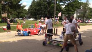 Bed races at La Moille Buffalo Days [upl. by Arel]