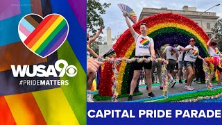 DC Capital Pride Parade 2023  Full parade stream [upl. by Yelyac719]