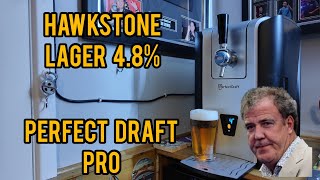 Hawkstone lager 48  Perfect draft pro  Philips perfect draft  review No 1212 [upl. by Lymn]