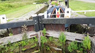 Caen Hill Locks  Devizes Wiltshire England [upl. by Ymiaj960]