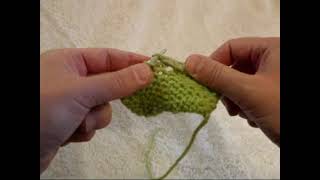 How to YO or Yarn Over  Knitting Lesson 4 [upl. by Annawad797]