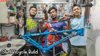 Stunt Bicycle Build  How To Build A Stunt Cycle  Budget Cycle Build [upl. by Erreip]