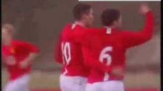 Federico Macheda goal vs Everton U18 [upl. by Admana]