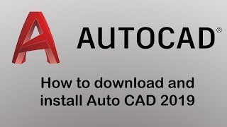 How to download and install Auto CAD 2019 student version [upl. by Kramal]