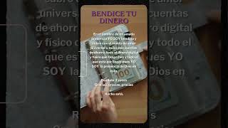 Decreto de bendición del dinero dineroconsciente decretospoderosos connymendez bendiciones [upl. by Toma]