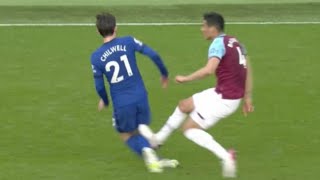 Balbuena Red Card Against Chelsea  VAR Decision West Ham 01 Chelsea Analysis [upl. by Arch]