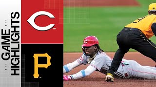 Reds vs Pirates Game Highlights 81123  MLB Highlights [upl. by Bonacci]