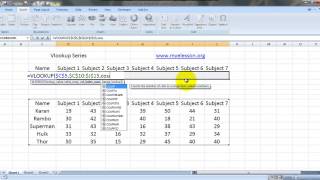 Vlookup Multiple Results For Single Query In Excel [upl. by Trilly]