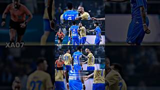 Brozovic Showed Levels To Al Bulayhi🥶😅 shorts ronaldo alnassr shortsvideo [upl. by Gefell]